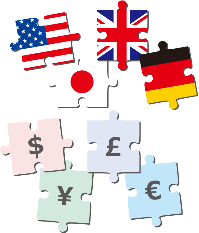 国・地域の分散